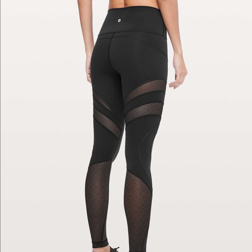 Wunder under high-rise tight mesh 28